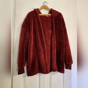 Cardigan Hoodie flecee Small but to M also